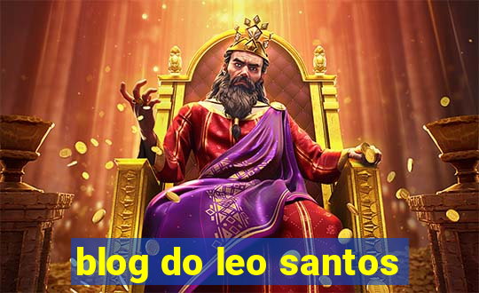 blog do leo santos